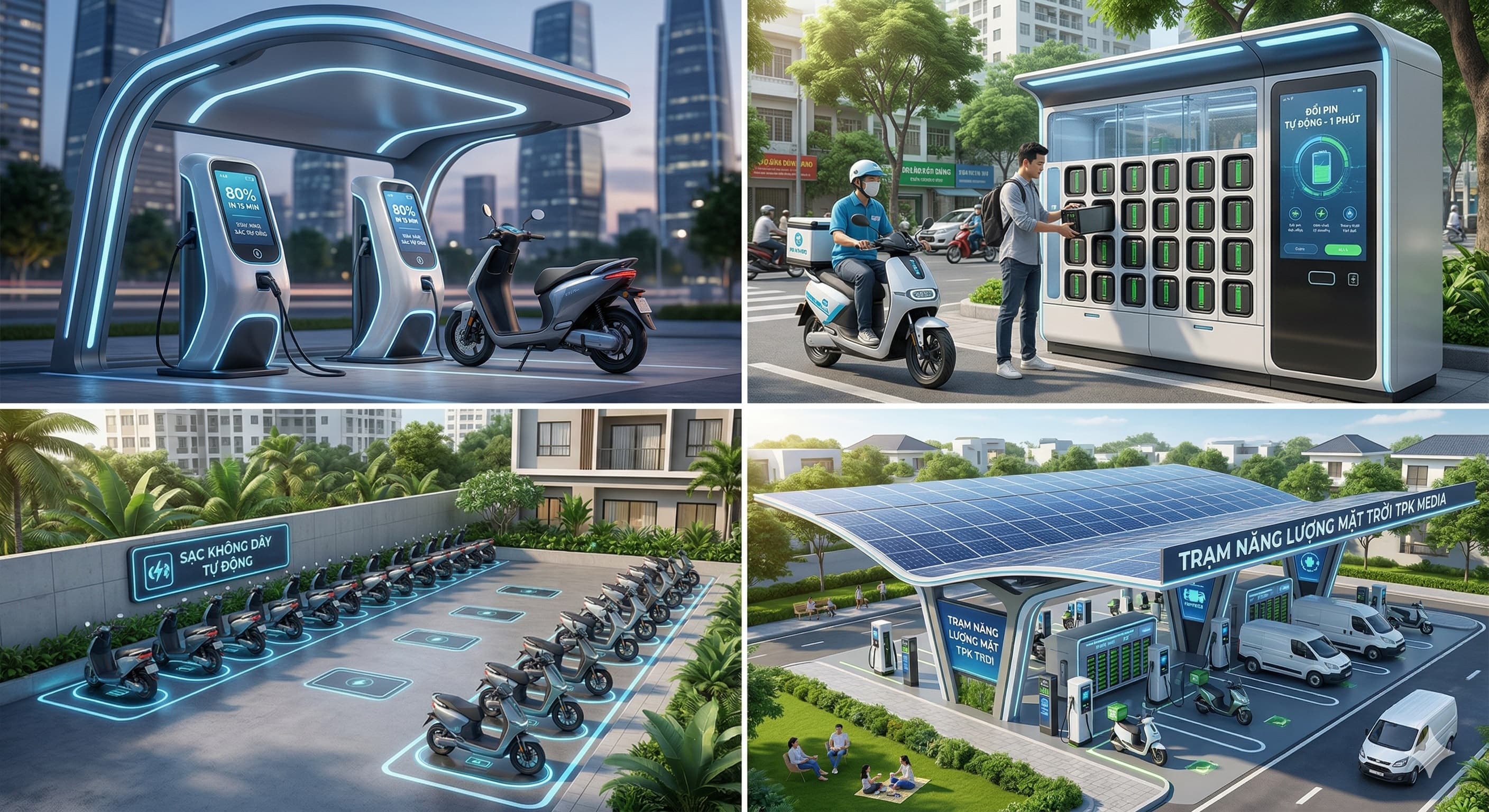 Xe Máy Điện Tương Lai: Khi Năng Lượng Không Còn Là Rào Cản